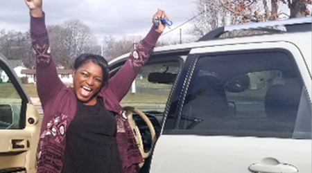A donated car ready to help a Washtenaw County neighbor